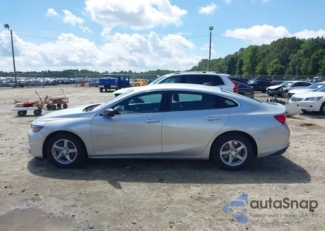 2017 Chevrolet Malibu Ls from USA, damaged, VIN 1G1ZB5ST3HF236665
